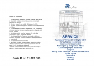 Carnete sanatate caini+pisici, set 100 bucati, cu cod unic, PERSONALIZATE [1]