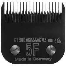Cuțite tuns animale - Cutit AESCULAP NEGRU DCL 6.3 mm (#5F), GT360D