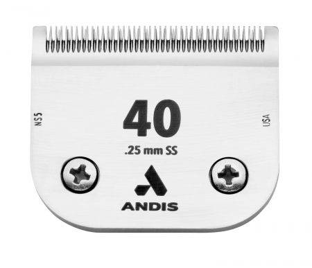 Cuțite tuns animale - Cutit CERAMIC ANDIS, 0.25mm, Size 40