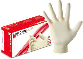 Mănuși examinare - Manusi examinare nesterile latex nepudrate, 100 buc/cutie