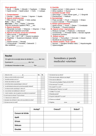 SET 100 bucati Fisa de examinare CAINE, A4 [1]