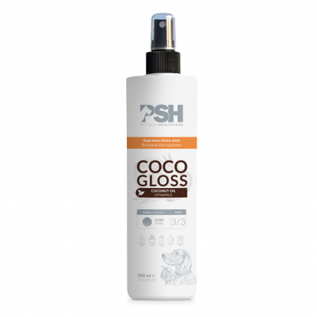 Cosmetică veterinară - LOTIUNE COCO GLOSS PENTRU DESCALCIRE, PSH, 300 ml