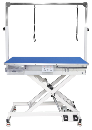 Mese toaletaj canin - Masa electrica cu sertar pentru cosmetica veterinara N-143