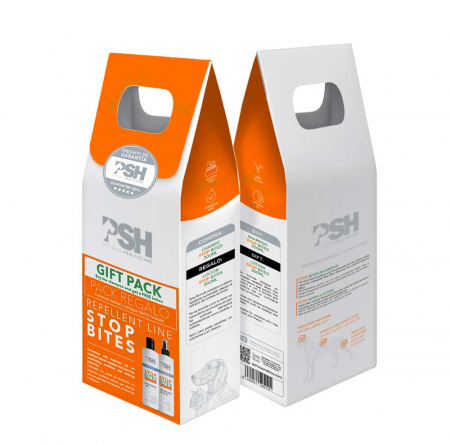 Pachete cosmetica veterinara - PACHET PSH ANTIPARAZITAR SAMPON &LOTIUNE Stop Bites 300 ml