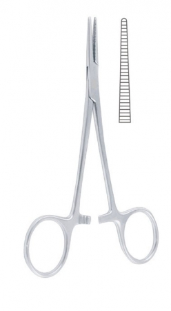 Instrumentar veterinar - Pensa hemostatica dreapta Mosquito-Halsted 12.5 cm, 17-140