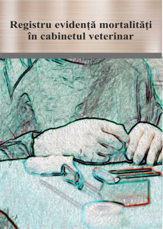 Registre veterinare - Registru evidenta mortalitatii, A4, 100 file