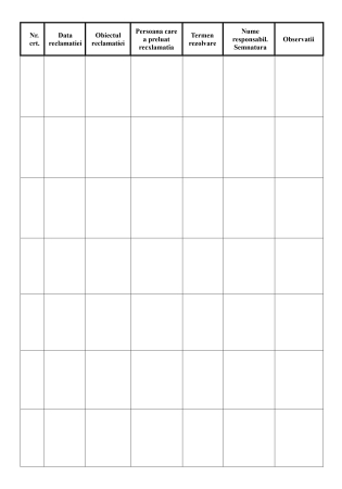 Registru sesizari si reclamatii [1]