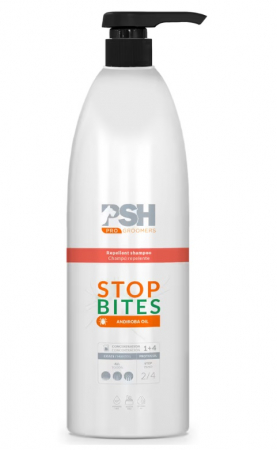 Cosmetice animale - Sampon PSH antiparazitar cu Andiroba, STOP BITES, 1L