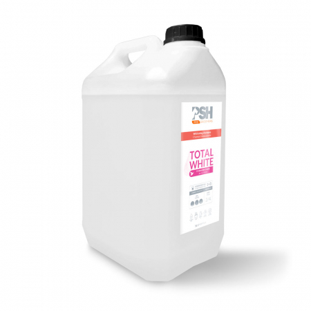 Cosmetice animale - Sampon PSH TOTAL WHITE pentru rasele cu blana alba, 5L