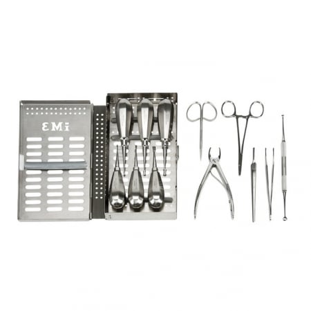Stomatologie - Set extractie dentara 12 piese/set  DSY -D2365
