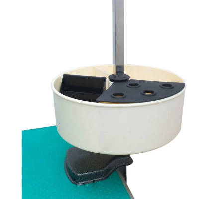 Mese toaletaj canin - Suport ustensile pentru masa de grooming O-101