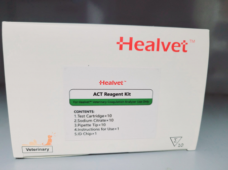 Consumabile analizoare - Test determinare (ACT) TIMP DE COAGULARE ACTIVAT-HEALVET