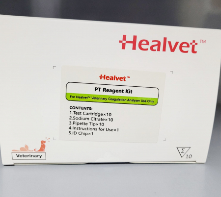 Consumabile analizoare - Test determinare TIMPUL DE PROTROMBINĂ  (PT)  HEALVET