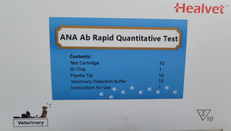 Analizoare - Test rapid cantitativ pentru detectie Anaplasmoza Canine (ANA Ab)  pentru analizorul de imunoflorescenta Healvet