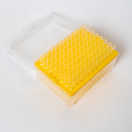 Consumabile laborator - Varfuri pipetare pentru analizor PCR 100 microlitri, 100 buc/cutie