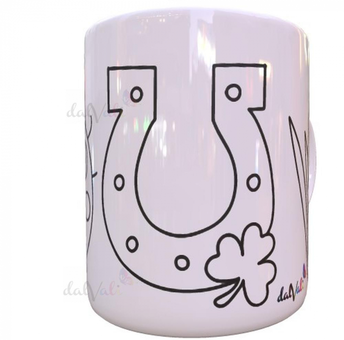 Cana de pictat 1 Martie + Cadou 1 set 6 culori acrilice si 1 set 3 pensule [5]