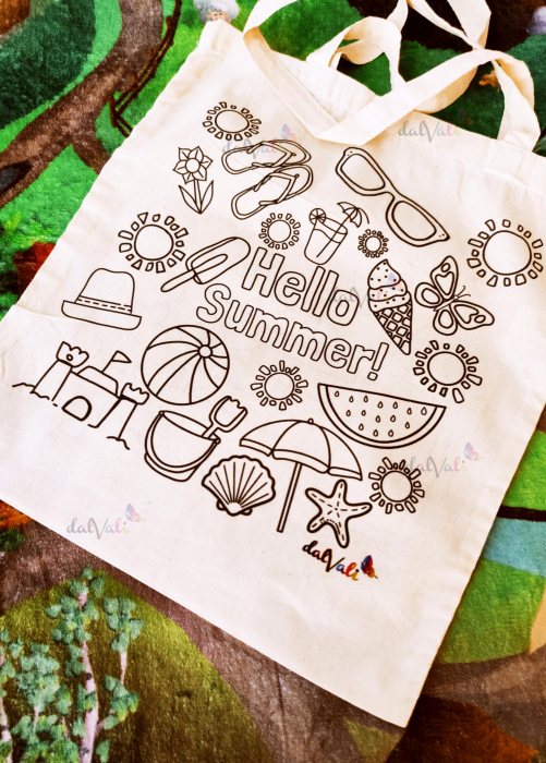 GEANTA EDUCATIVA DE COLORAT HELLO SUMMER - VARA [3]