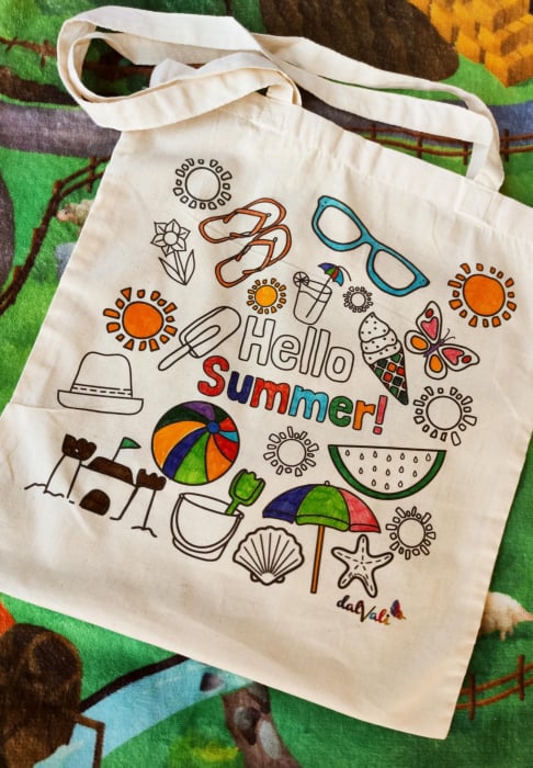 GEANTA EDUCATIVA DE COLORAT HELLO SUMMER - VARA [2]
