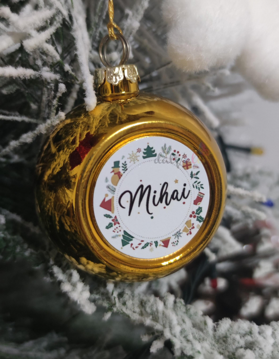 Glob personalizat auriu [2]