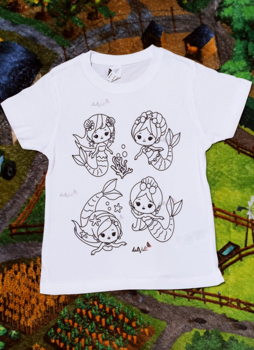 TRICOU DE COLORAT COPII SIRENE [2]