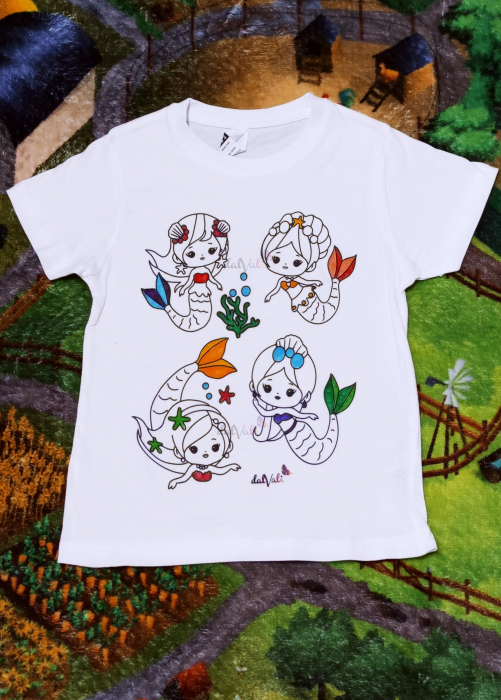 TRICOU DE COLORAT COPII SIRENE [3]