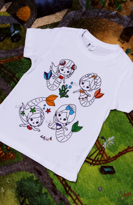 TRICOU DE COLORAT COPII SIRENE [4]