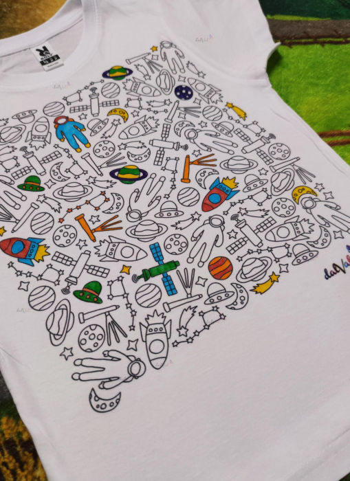 TRICOU EDUCATIV DE COLORAT CAUTA SI COLOREAZA SPATIUL COSMIC [2]