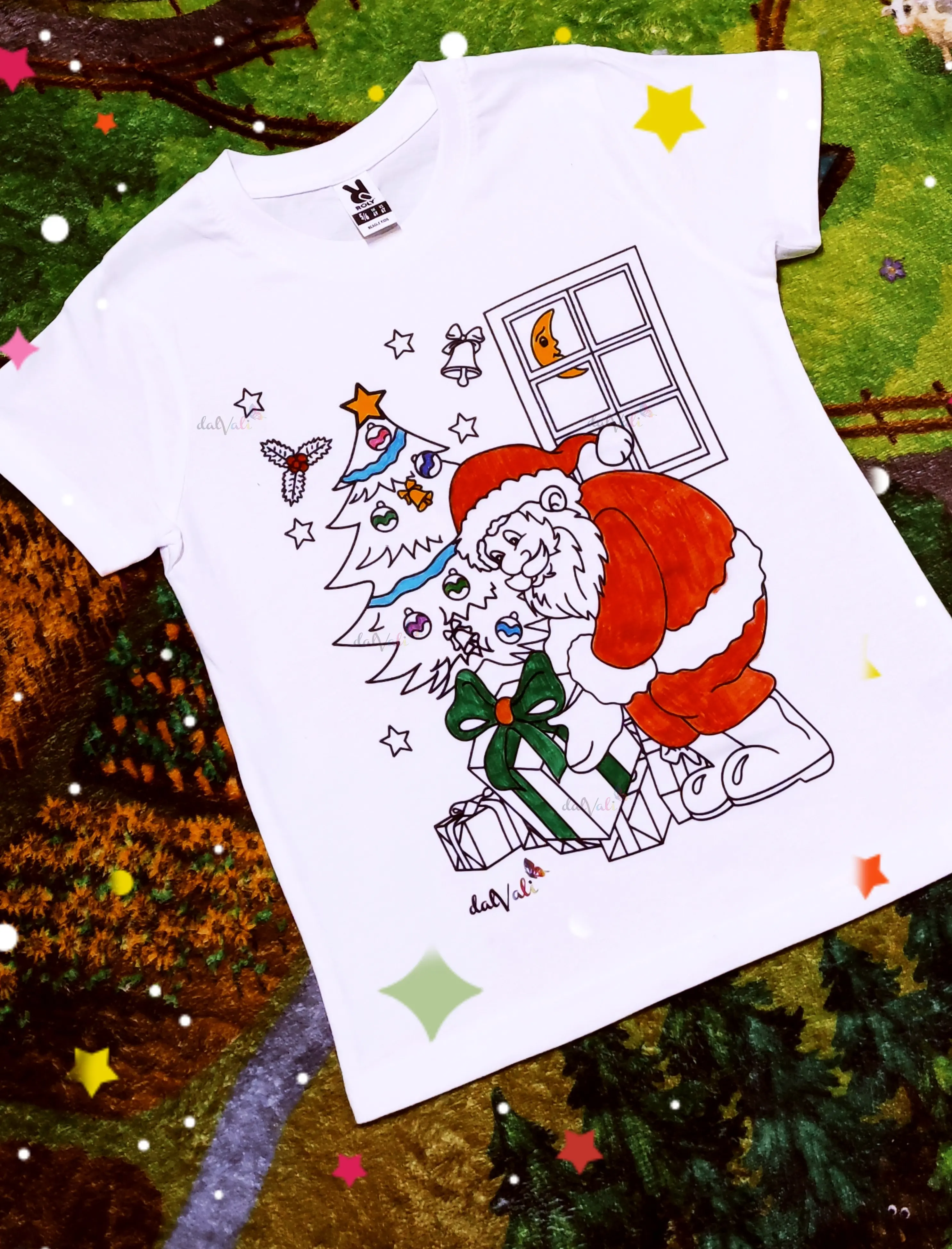 TRICOU EDUCATIV DE COLORAT MOS CRACIUN A SOSIT [1]