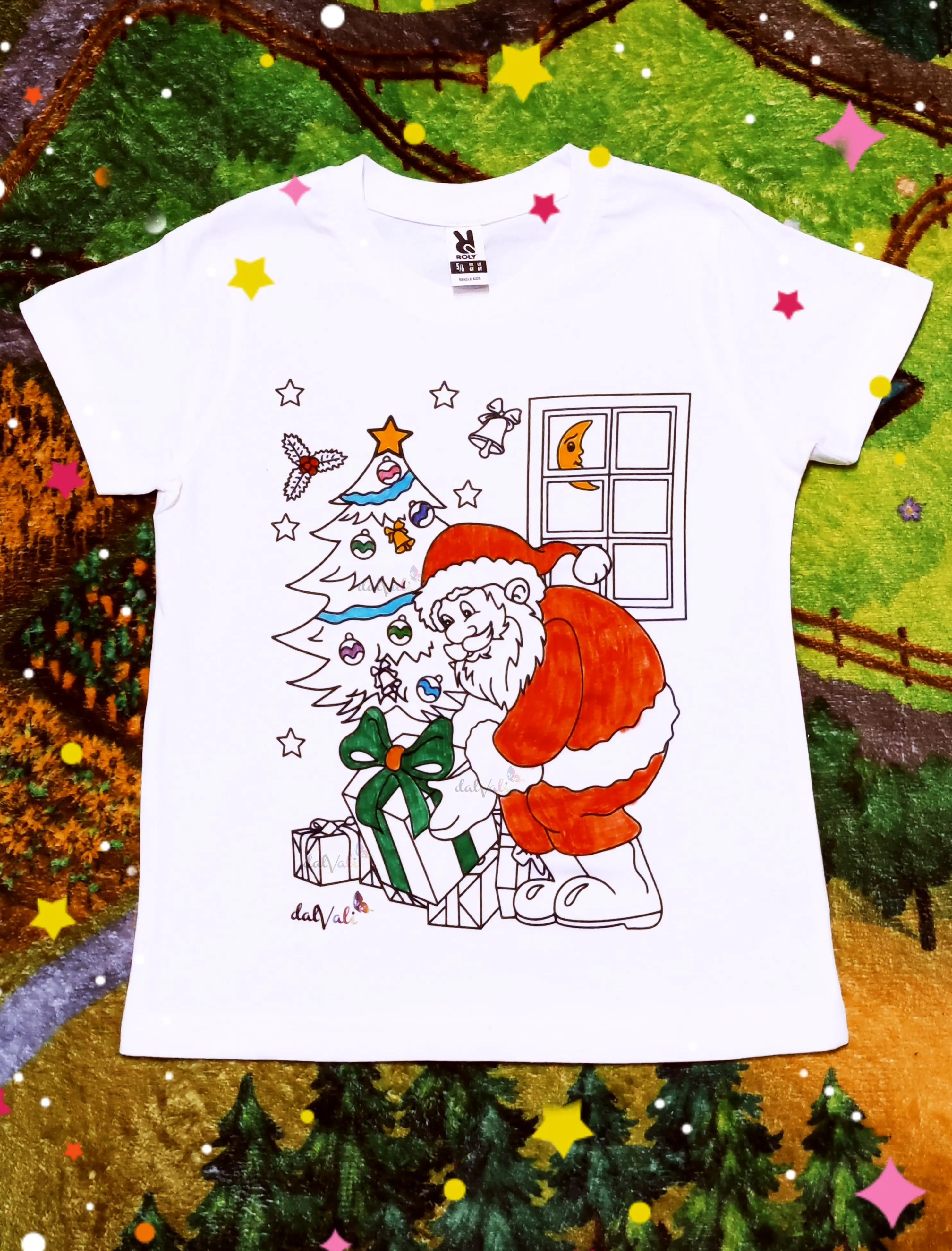 TRICOU EDUCATIV DE COLORAT MOS CRACIUN A SOSIT [2]