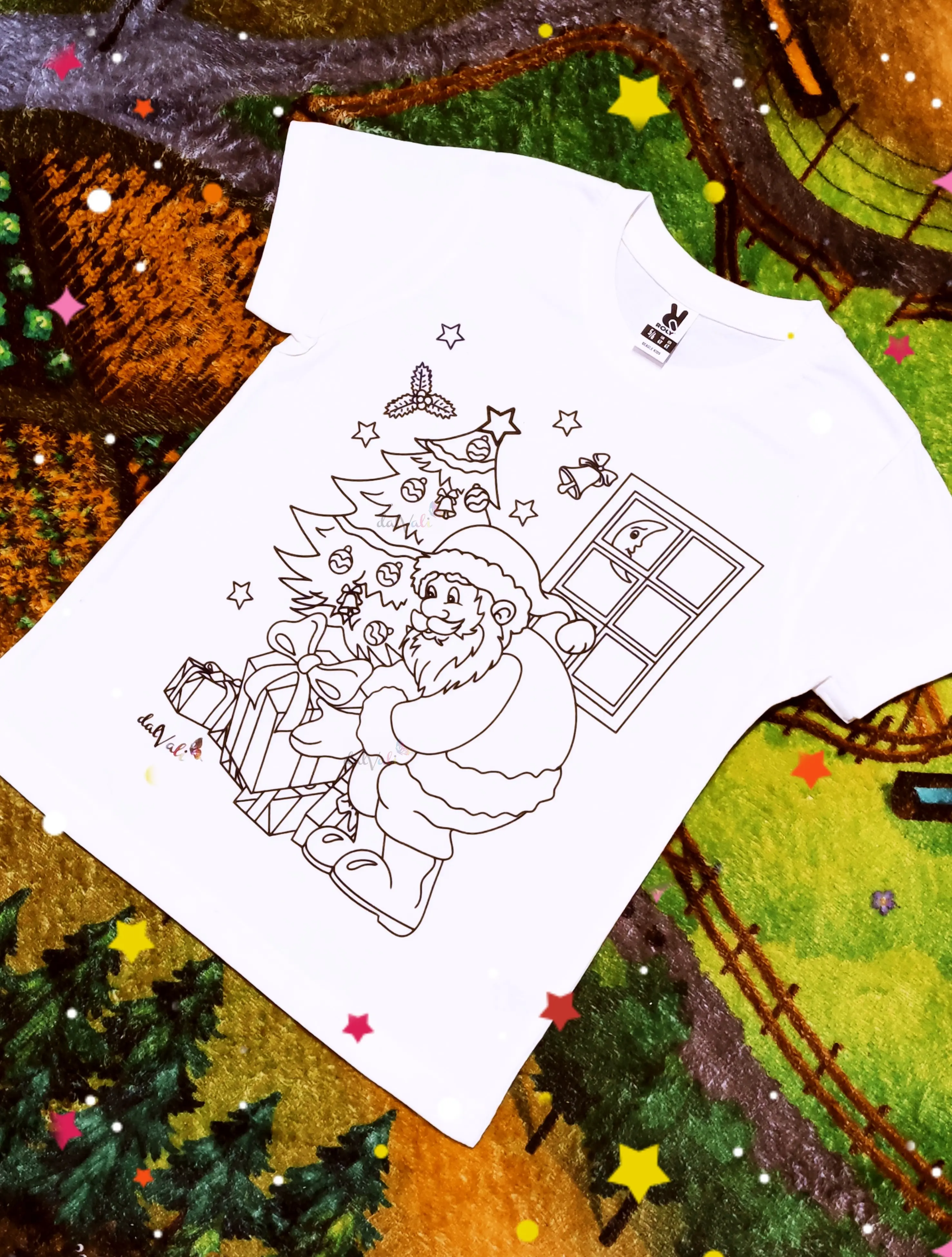 TRICOU EDUCATIV DE COLORAT MOS CRACIUN A SOSIT [5]