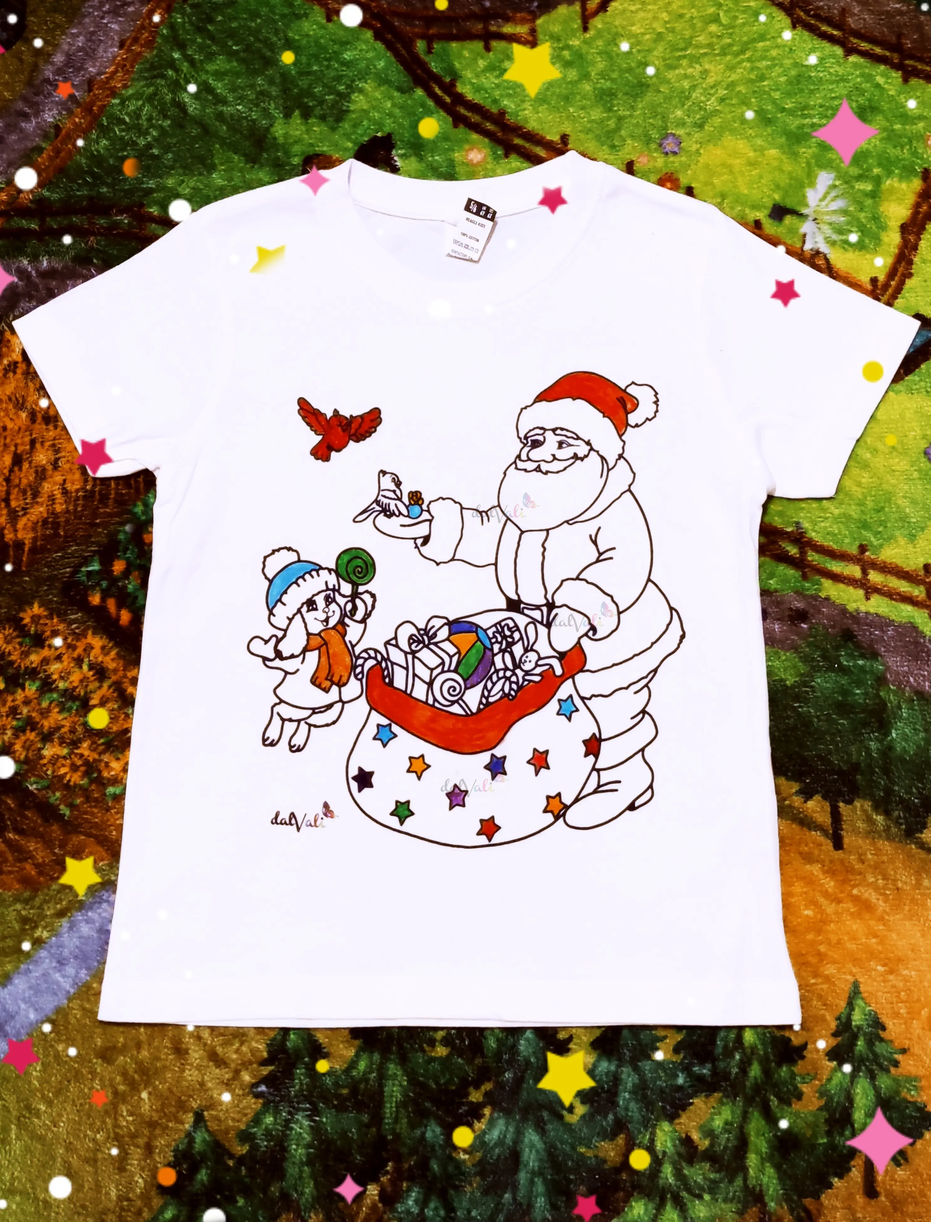 TRICOU EDUCATIV DE COLORAT MOS CRACIUN IMPARTE CADOURILE [2]