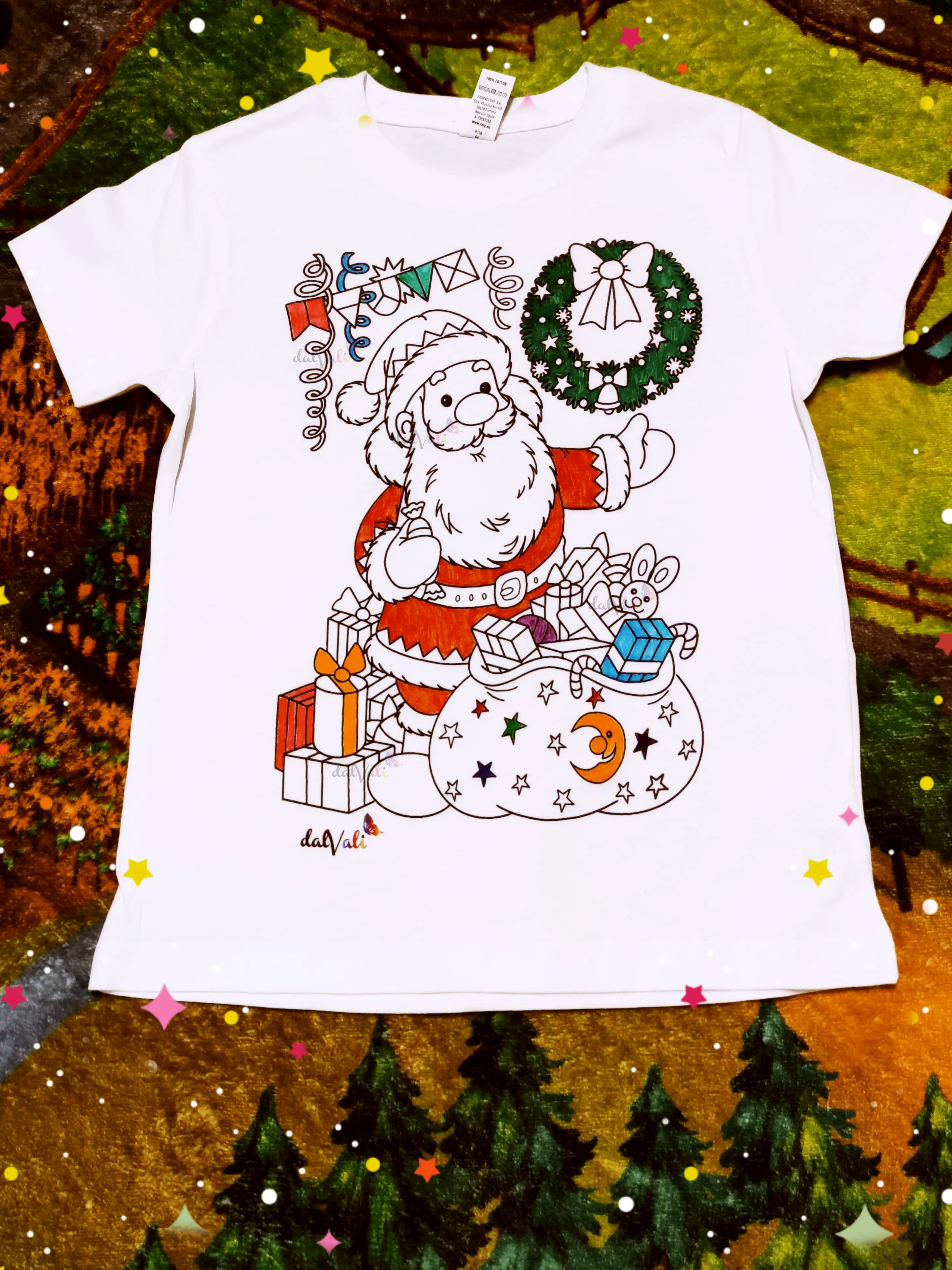 TRICOU EDUCATIV DE COLORAT MOS CRACIUN SI CADOURILE [2]