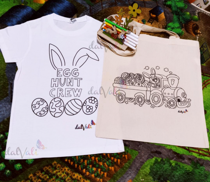 GEANTA EDUCATIVA DE COLORAT TRENULETUL DE PASTE [5]