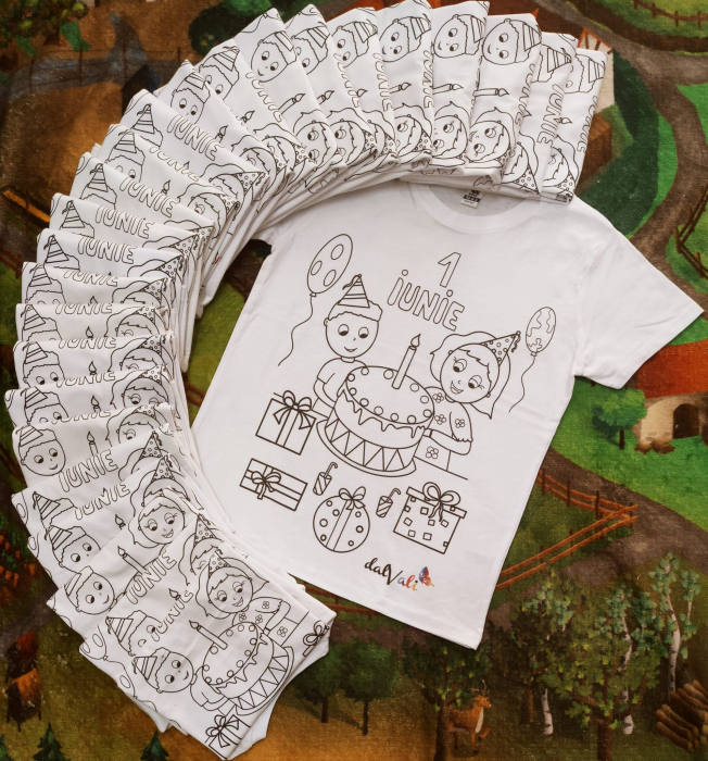 Tricou educativ de colorat - 1 iunie [4]