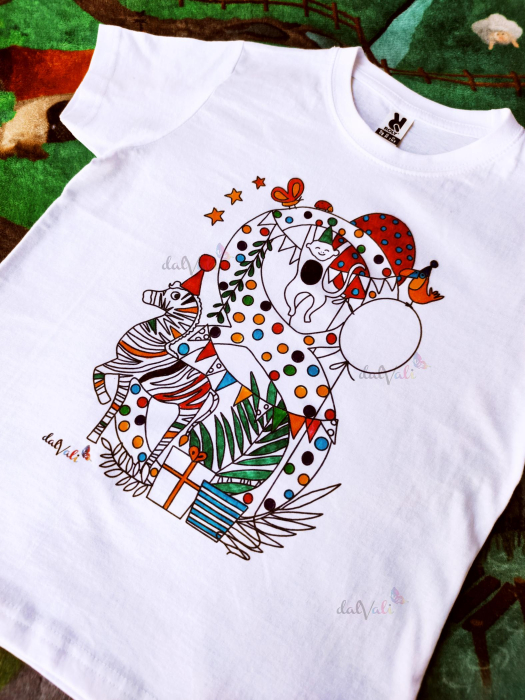 Tricou educativ de colorat 8 Ani [4]