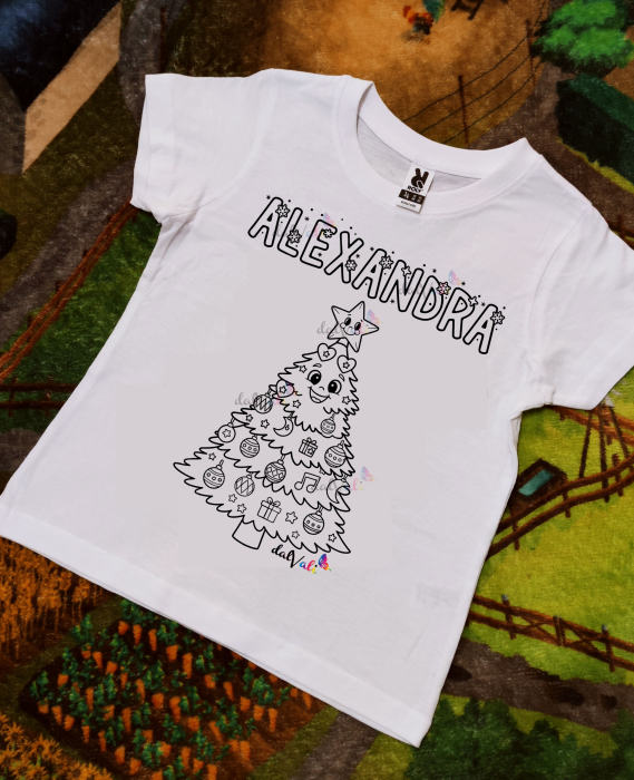 Tricou educativ de colorat Bradutul Zambitor [1]