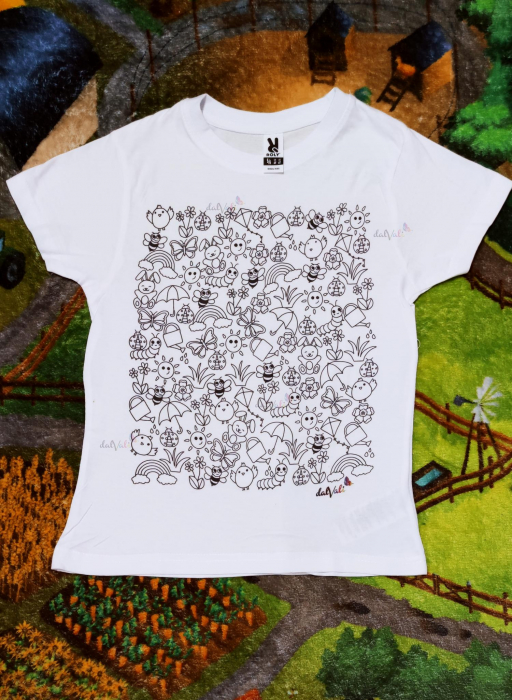 TRICOU EDUCATIV DE COLORAT CAUTA SI COLOREAZA PRIMAVARA [3]