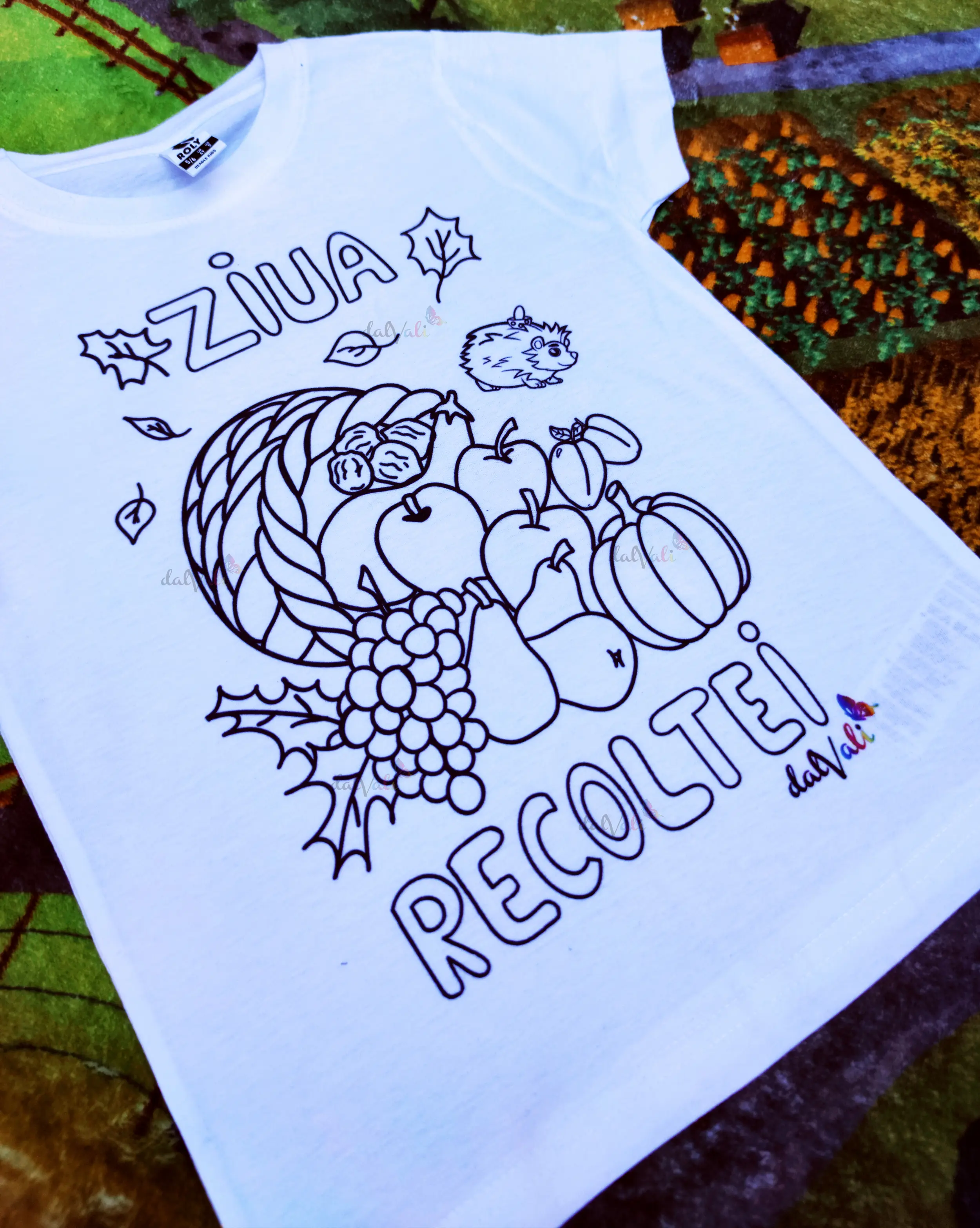 TRICOU EDUCATIV DE COLORAT ZIUA RECOLTEI [5]