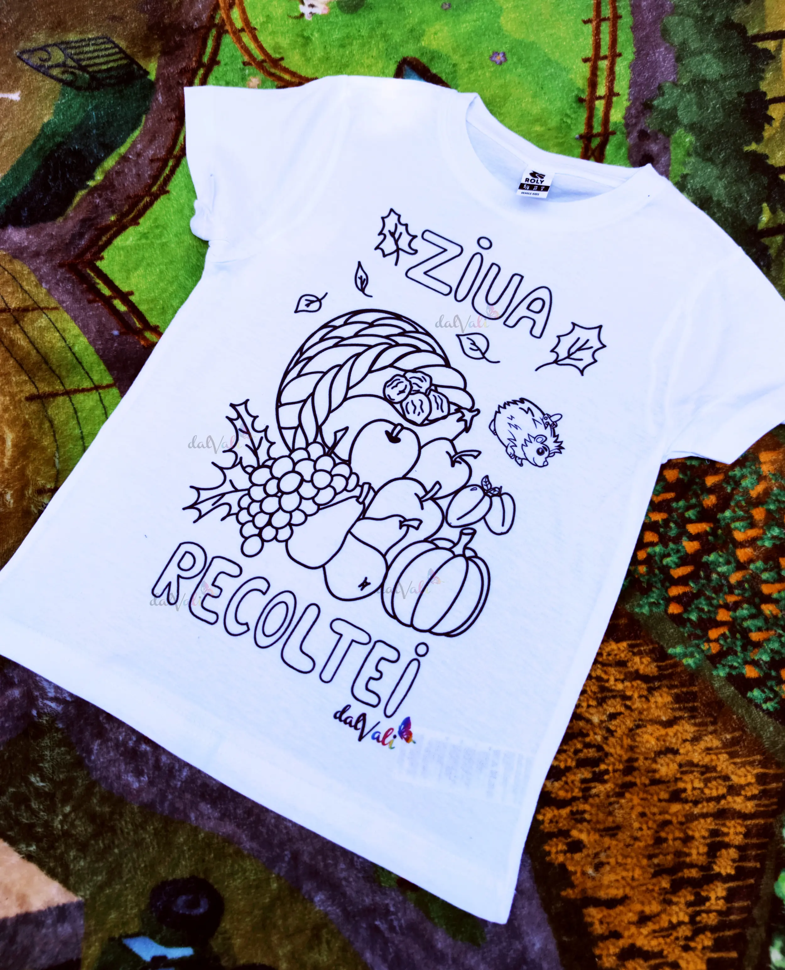 TRICOU EDUCATIV DE COLORAT ZIUA RECOLTEI [6]