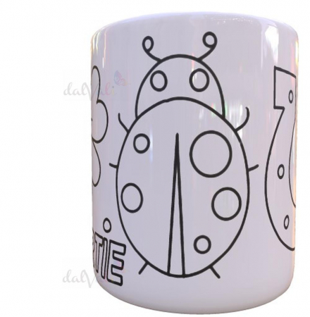 Cana de pictat 1 Martie + Cadou 1 set 6 culori acrilice si 1 set 3 pensule [3]