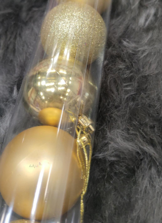 Decoratiune brad set 10 globuri [0]