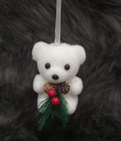 Decoratiune brad ursulet 11cm [0]