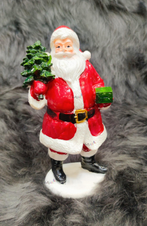 Mos Craciun ceramica 19cm [0]