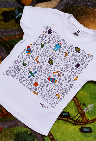 TRICOU EDUCATIV DE COLORAT CAUTA SI COLOREAZA SPATIUL COSMIC [4]