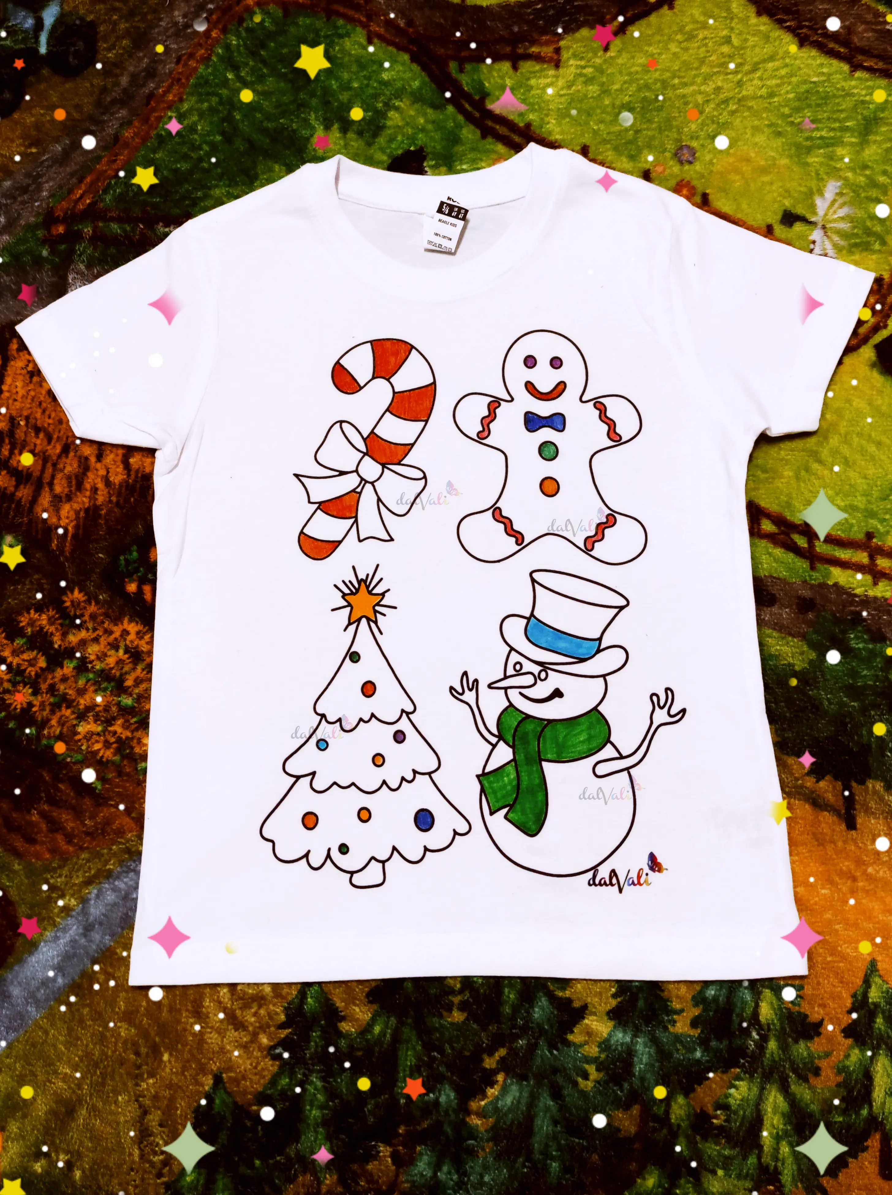 TRICOU EDUCATIV DE COLORAT IMAGINI SARBATORI DE IARNA [1]