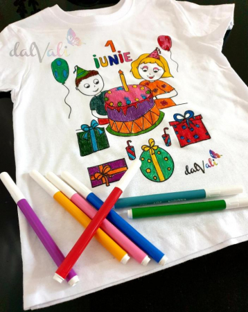 Tricou educativ de colorat - 1 iunie [1]