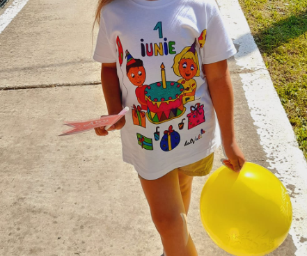 Tricou educativ de colorat - 1 iunie [7]
