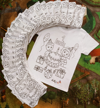 Tricou educativ de colorat - 1 iunie [3]