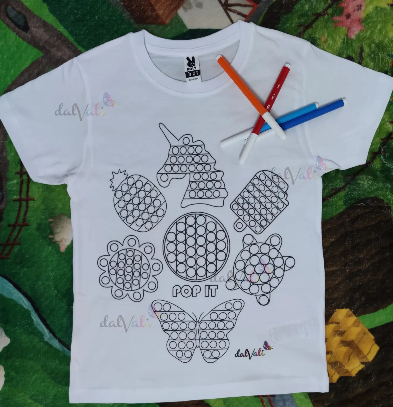 TRICOU EDUCATIV DE COLORAT POP IT FATA [2]
