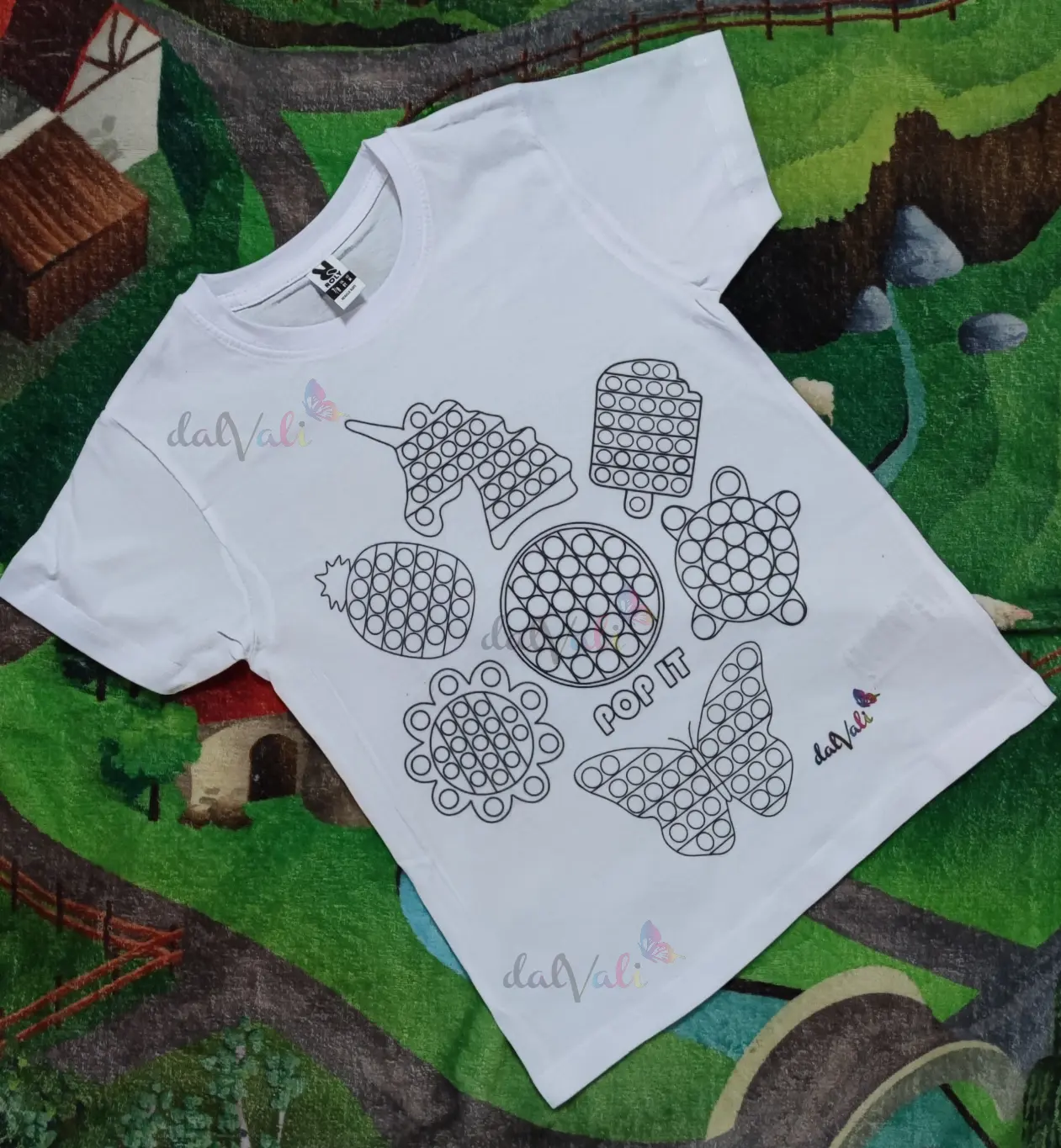 TRICOU EDUCATIV DE COLORAT POP IT FATA [1]